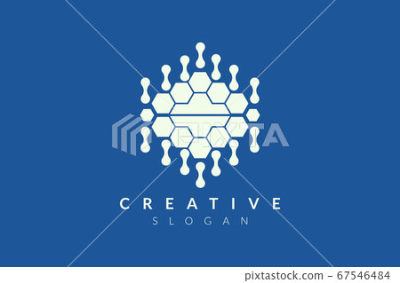 Vector design of brain style with various abstract 67546484