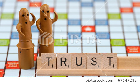 English word TRUST trust 67547283