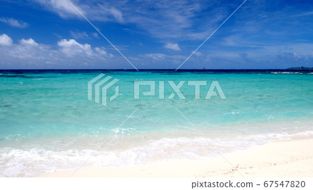 久米島盡頭的海灘 67547820