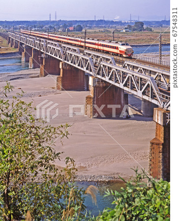 Railway JNR: Limited Express "Hibari No. 9" Series 481 67548311