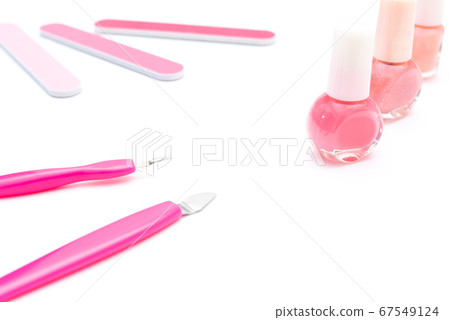 Nail care manicurist high angle tool beauty image Nail care manicurist high angle tool beauty image 67549124