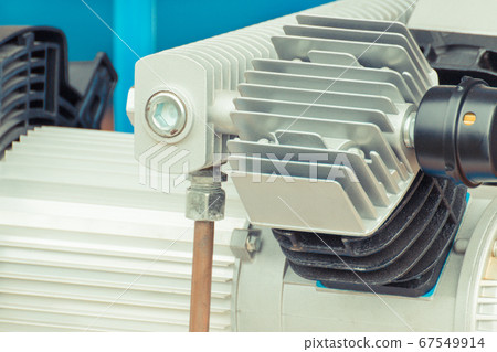 Detail and part of engine in vehicle 67549914