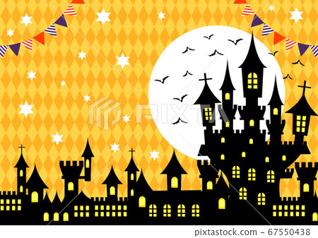 萬聖節背景06水平 67550438