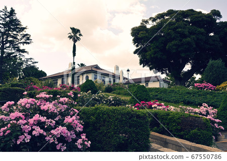 Hill Park where Yokohama · Harbor can be seen 67550786