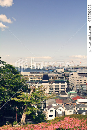 Hill Park where Yokohama · Harbor can be seen Hill Park where Yokohama · Harbor can be seen 67550991