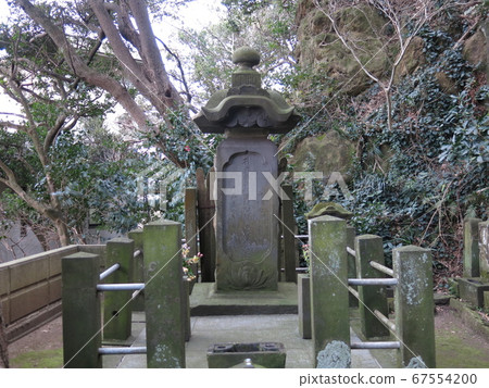 Grave of acupuncturist Kazuichi Sugiyama (Sugiyama Kensho) in Enoshima, Fujisawa City 67554200