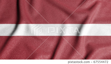 National flag of the Latvia. The main symbol of an National flag of the Latvia. The main symbol of an 67554472