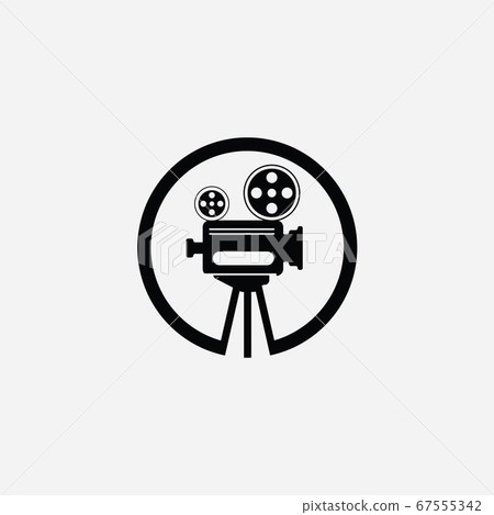 abstract film icon vector illustration template 67555342