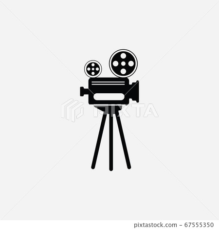 abstract film icon vector illustration template 67555350