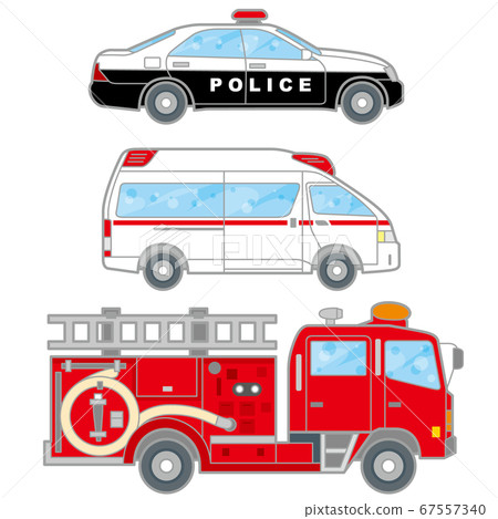Pop police cars, ambulances and fire engines (working cars) 67557340