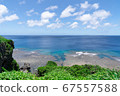 宮古島的藍色海 67557588
