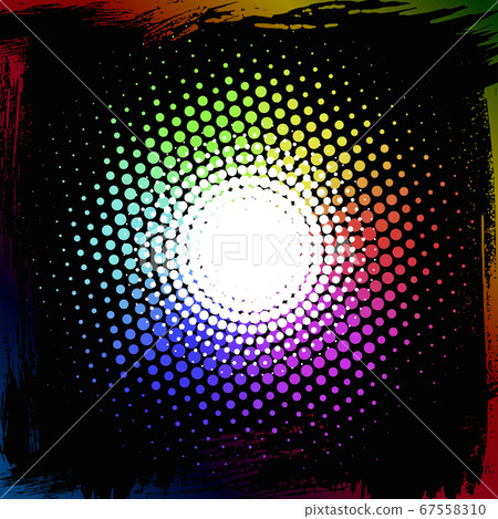colorful halftone gradient colorful halftone gradient 67558310