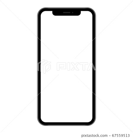 Smartphone screen frame - Stock Illustration [67559513] - PIXTA