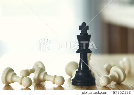 Knight of chess win , Leader success concept Knight of chess win , Leader success concept 67562158