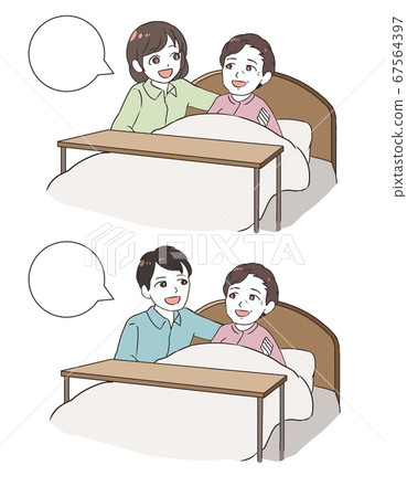 照顧一個老女人在床上（語音泡沫） 67564397