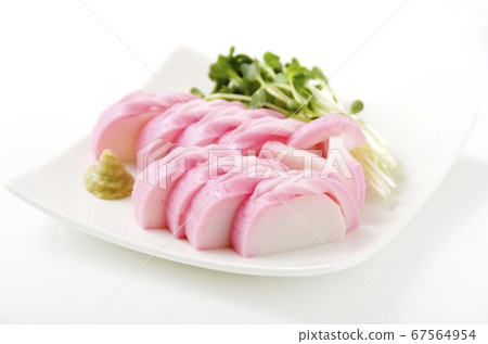 Plate wasabi (plate kamaboko) 67564954