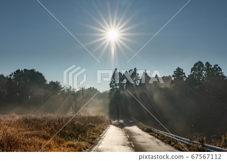 Kanoyama Kujukutani Observation Park Morning view Kanoyama Kujukutani Observation Park Morning view 67567112