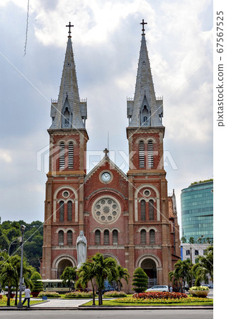 Vietnam Notre Dame Cathedral in Ho Chi Minh City Vietnam Notre Dame Cathedral in Ho Chi Minh City 67567525