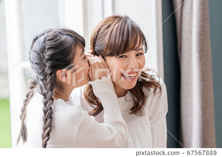 父母與子女，母女，家人，孩子 67567889