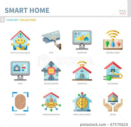 smart home icon set smart home icon set 67570828