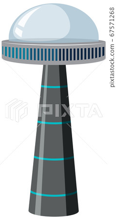 Isolated space rocket cartoon Isolated space rocket cartoon 67571268