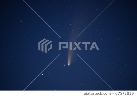 View Of The C/2020 F3 (Neowise) Comet Close-Up At 67572839