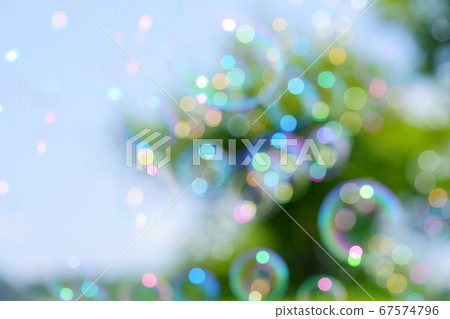 Soap bubbles in the park-4 67574796