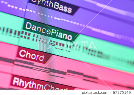 A screen where you compose with DTM 67575149
