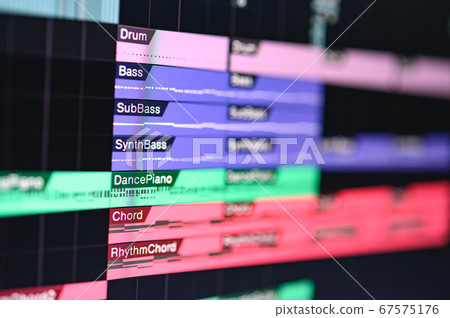 A screen where you compose with DTM 67575176