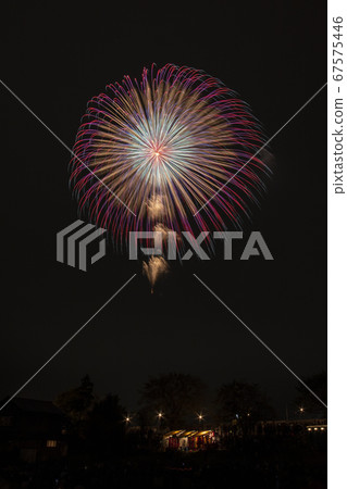 土浦市全國煙火比賽落玉比賽10號比賽赤城煙火 67575446
