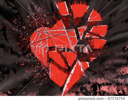 Broken heart 67576754