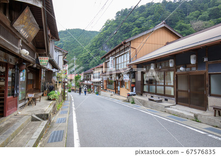 Ogawa mountain front gate post town Dorakawa hot spring Ogawa mountain front gate post town Dorakawa hot spring 67576835