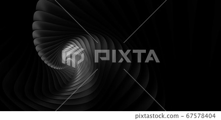 Abstract dark space architecture,perspective of future design building concept. abstract black structure 3d texture background render illustration 67578404