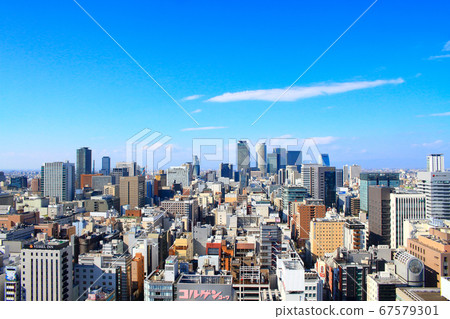 Scenery of Nagoya City, Nagoya Ekimae Buildings and its surroundings 67579301