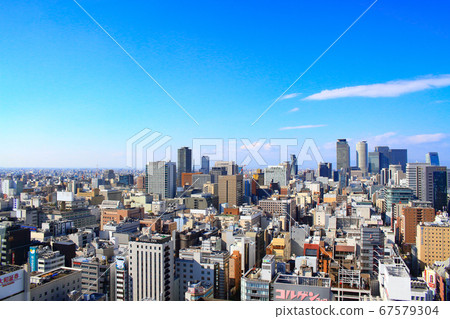 Scenery of Nagoya City, Nagoya Ekimae Buildings and its surroundings 67579304