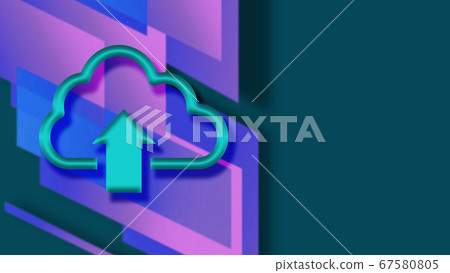成像雲服務的抽象背景圖 成像雲服務的抽象背景圖 67580805