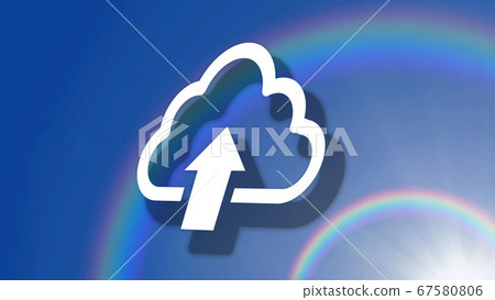 成像雲服務的抽象背景圖 成像雲服務的抽象背景圖 67580806