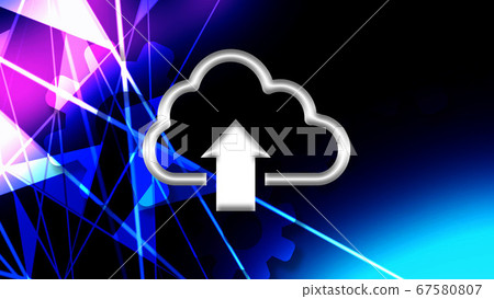 成像雲服務的抽象背景圖 成像雲服務的抽象背景圖 67580807