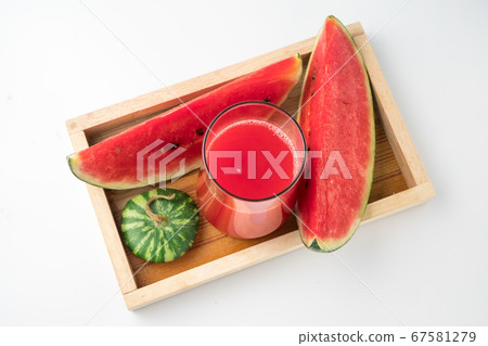 A refreshing summer drink of watermelon juice. 67581279