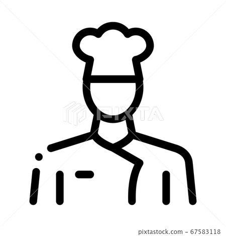 cook chief profession icon vector outline illustration cook chief profession icon vector outline illustration 67583118