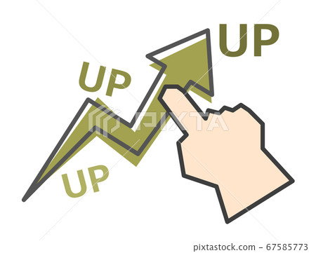 Ascending arrow Ascending arrow 67585773