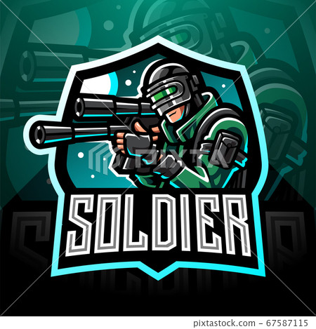 Premium Vector | Army design | Logo design inspiration sports, Team logo  design, Game logo design