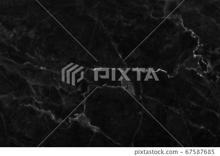 Black marble natural pattern for background, 67587685