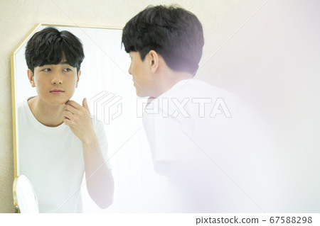 生活方式，美容，男人 67588298