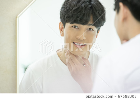 生活方式，美容，男人 67588305