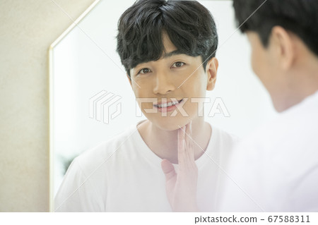 生活方式，美容，男人 67588311