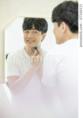 生活方式，美容，男人 67588315