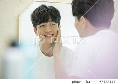 生活方式，美容，男人 67588331