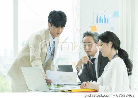 Business, meeting, men and women Business, meeting, men and women 67588462