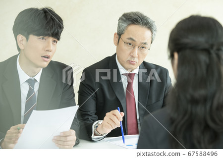 Interview, company, interview Interview, company, interview 67588496